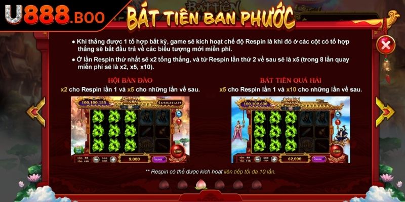 Bát Châu Báu U888 - Biểu Tượng Và Kinh Nghiệm Chơi Hay 2 Kích hoạt tính năng Feature Buy