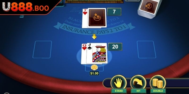 Mẹo chơi blackjack U888 dễ thắng