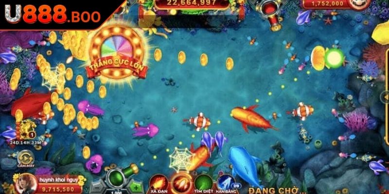 Khám phá game Dàn Sao Đánh Cá U888
