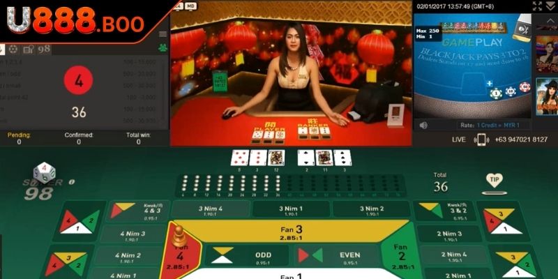 Giới thiệu về game Fantan U888
