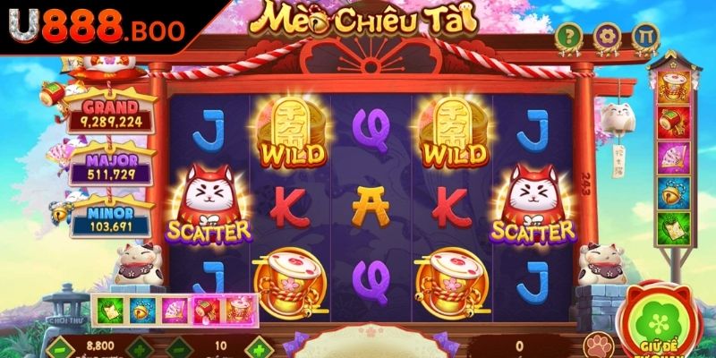 Mèo Phát Tài U888 - Luật, Tính Năng Và Bí Quyết Dễ Thắng 3 Kinh nghiệm quay hũ Mèo Phát Tài U888 dễ nổ lớn