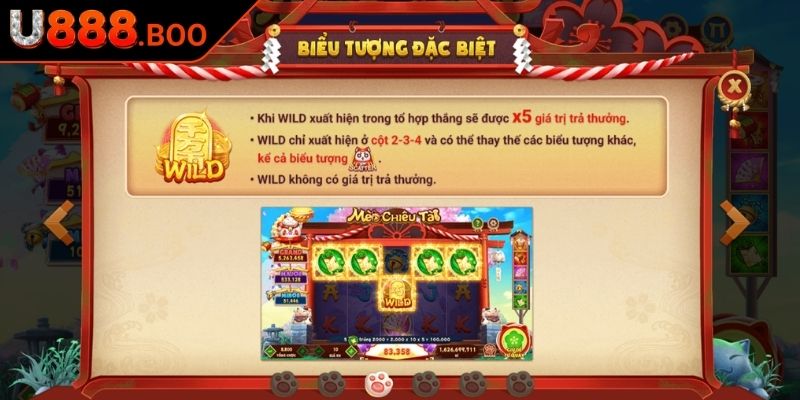 Mèo Phát Tài U888 - Luật, Tính Năng Và Bí Quyết Dễ Thắng 2 Loạt tính năng hiện đại trong Mèo Phát Tài tại U888