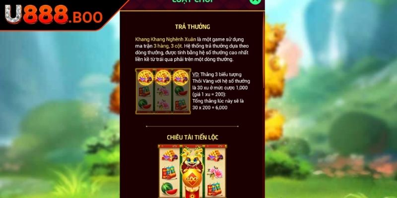 Năm Mới Lộ Lộ Phát U888 - Bước Khởi Đầu Vàng Cho Game Nổ Hũ 3 Sử dụng vòng quay miễn phí