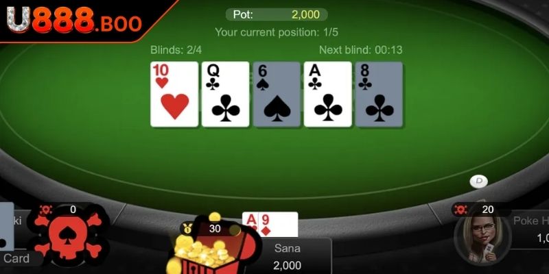 Tổng quan về game bài Poker U888
