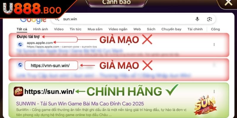 Cảnh Báo Sunwin Giả Mạo – Nhận Diện Trang Lừa Đảo Nhanh Nhất 1 Tìm hiểu về cảnh báo Sunwin giả mạo