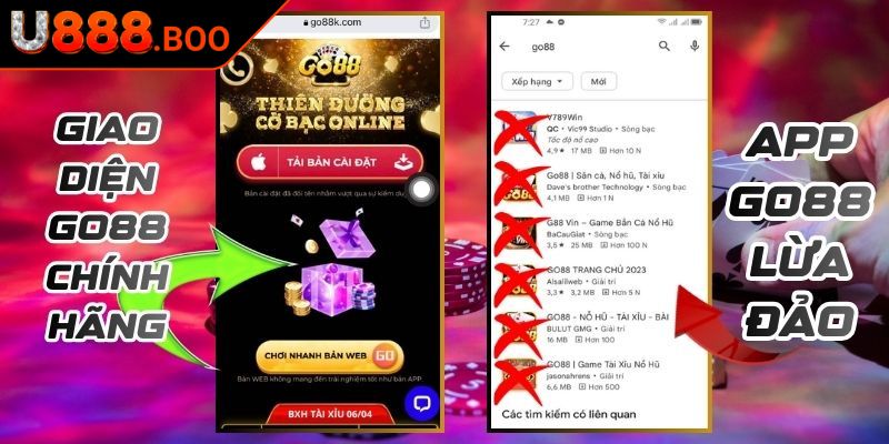 Go88 Giả Mạo – Đừng Để Bạn Trở Thành Nạn Nhân Tiếp Theo 2 Chiêu trò của những trang web nguy hiểm